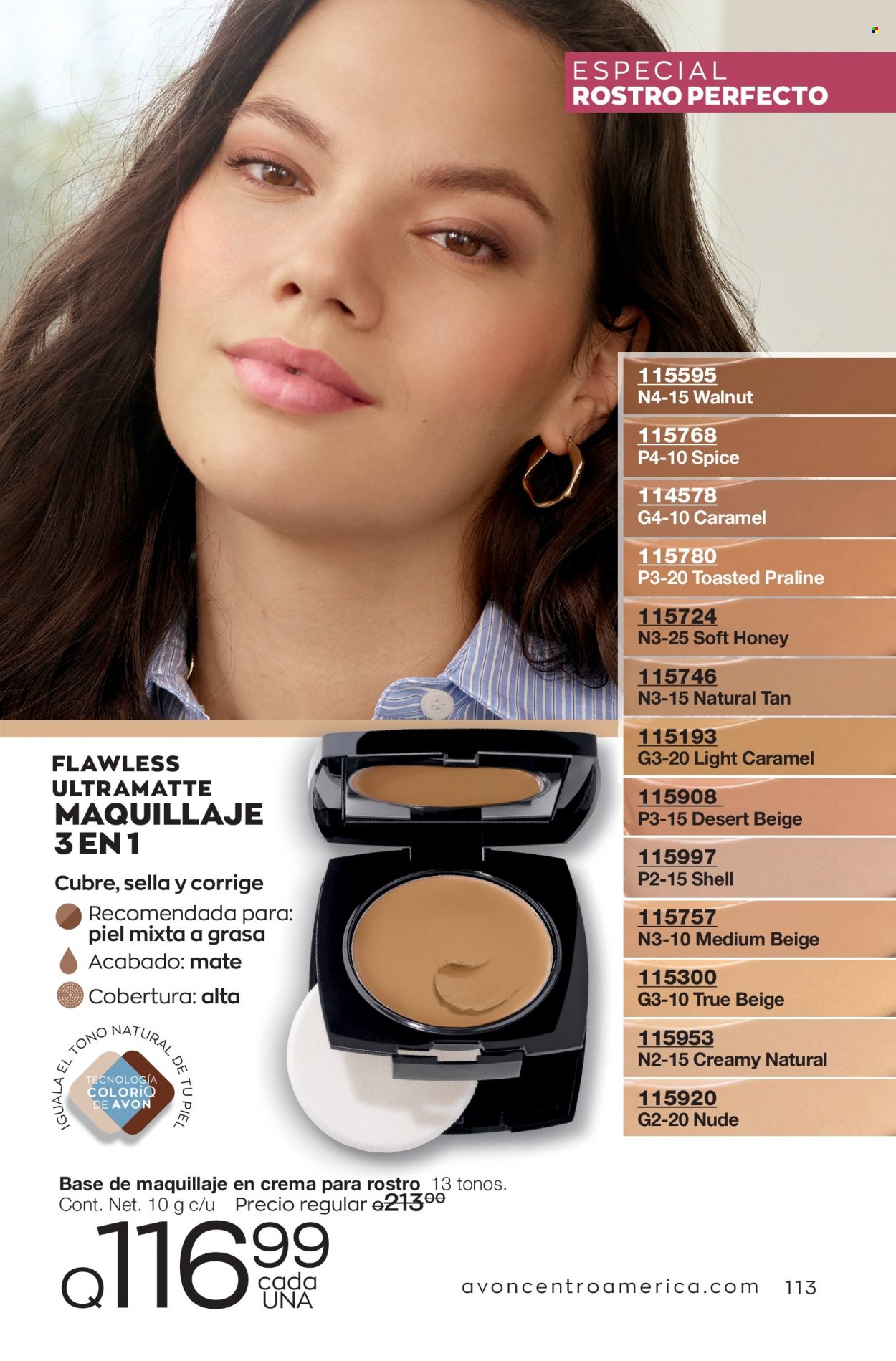 Catálogo Avon. Página 113