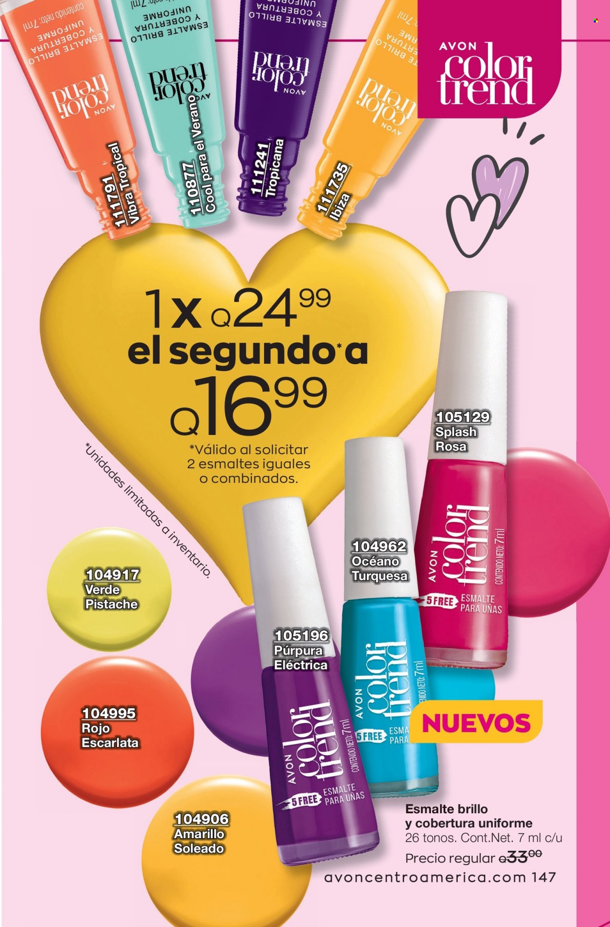 Catálogo Avon. Página 147