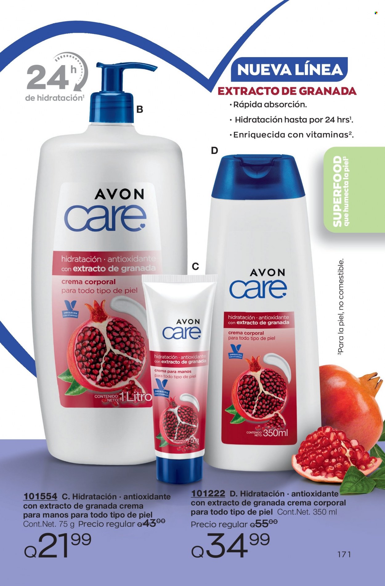 Catálogo Avon. Página 171