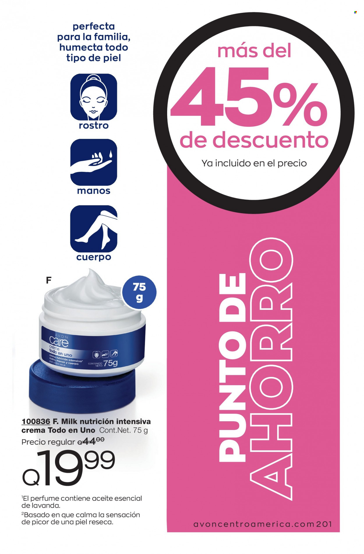 Catálogo Avon. Página 201