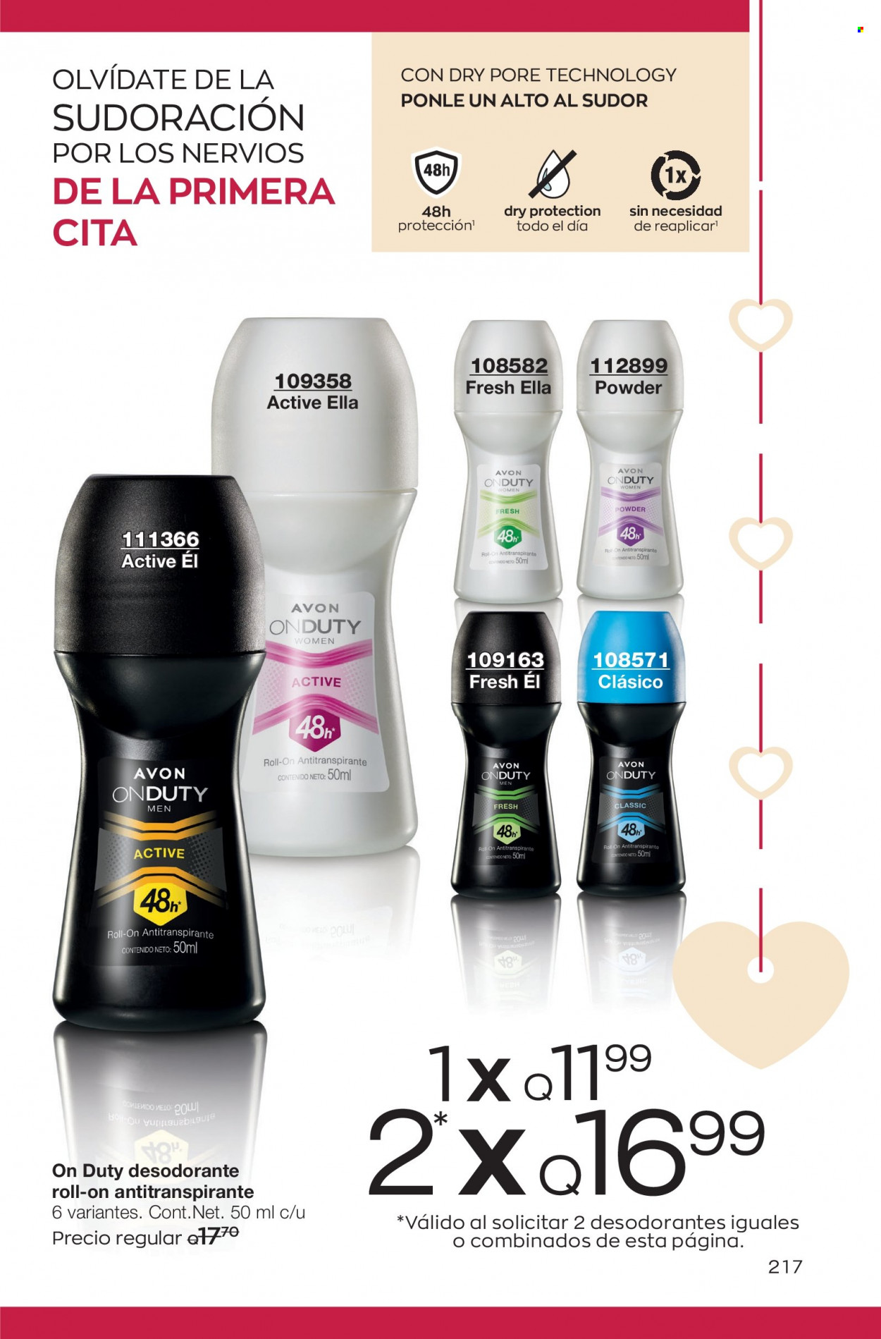 Catálogo Avon. Página 217