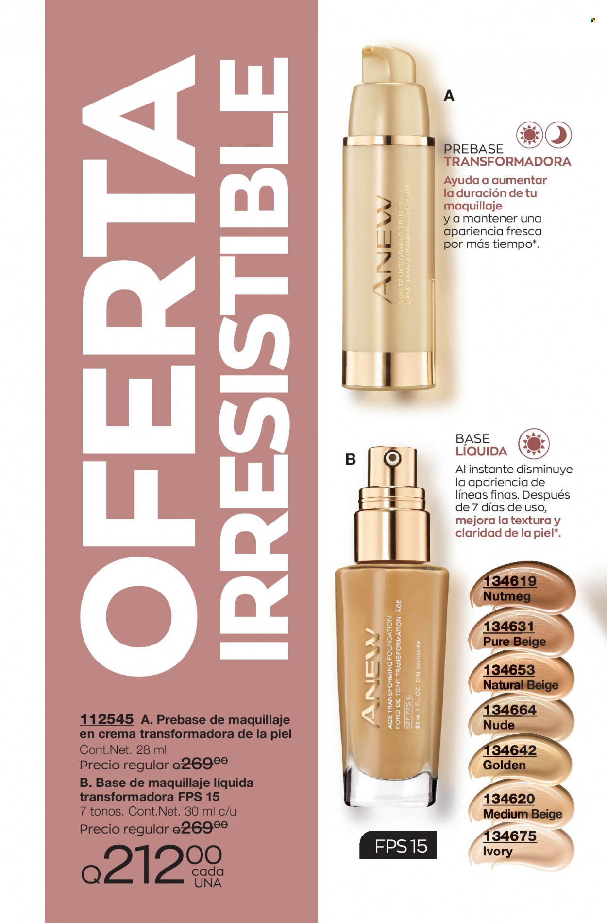 Catálogo Avon. Página 220