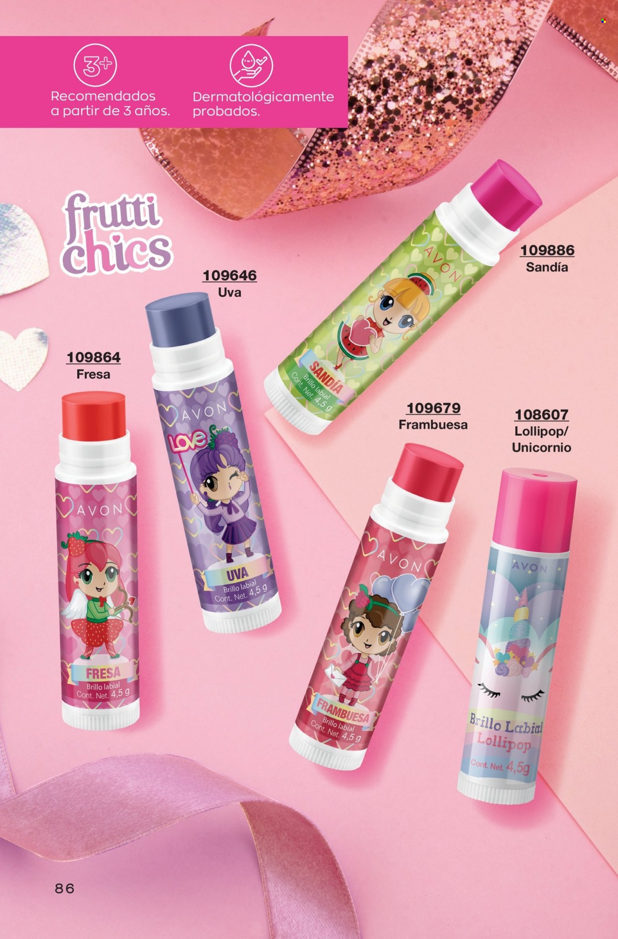 Catálogo Avon. Página 86
