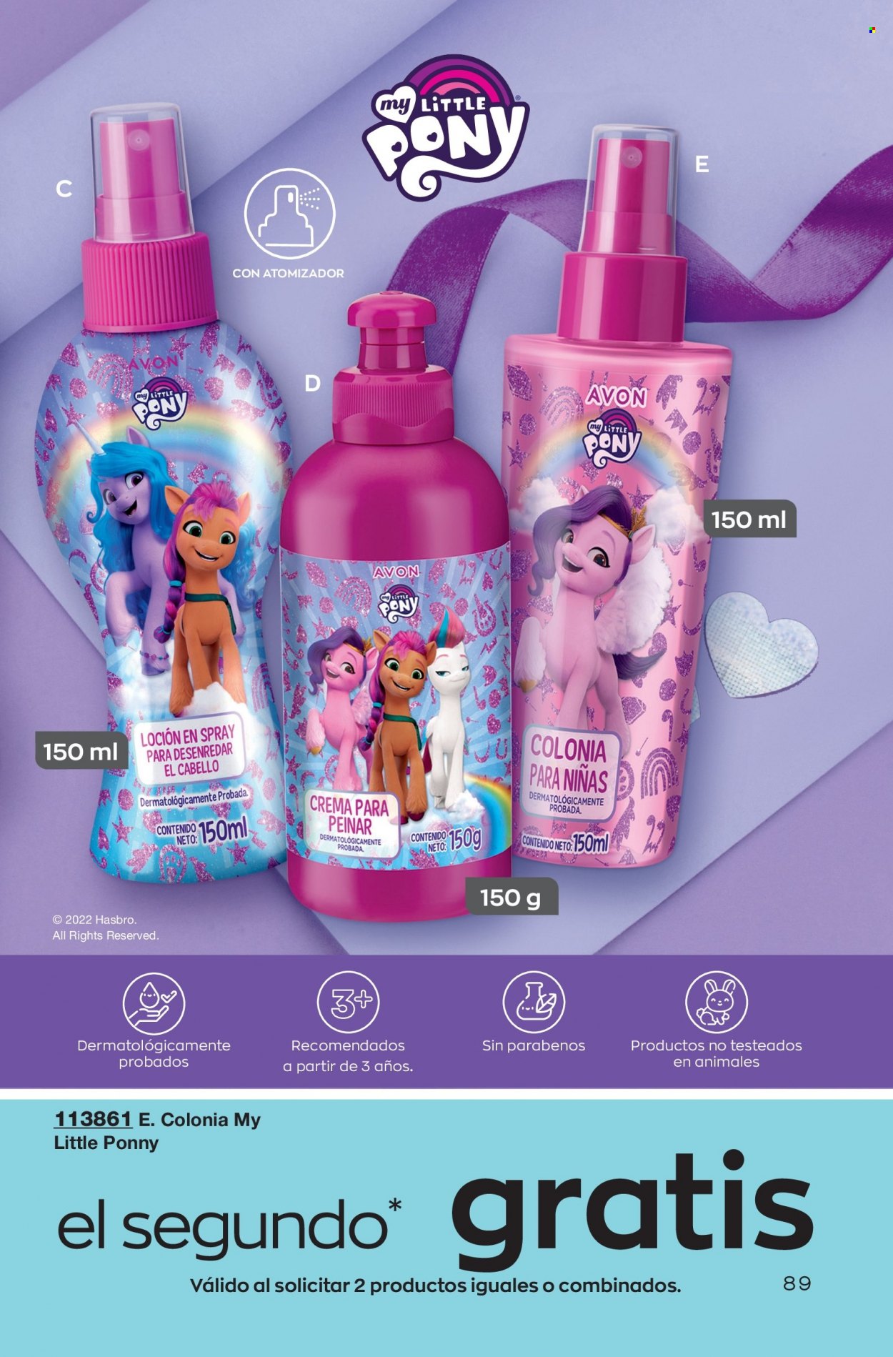 Catálogo Avon. Página 89