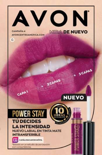 Folleto actual Avon.