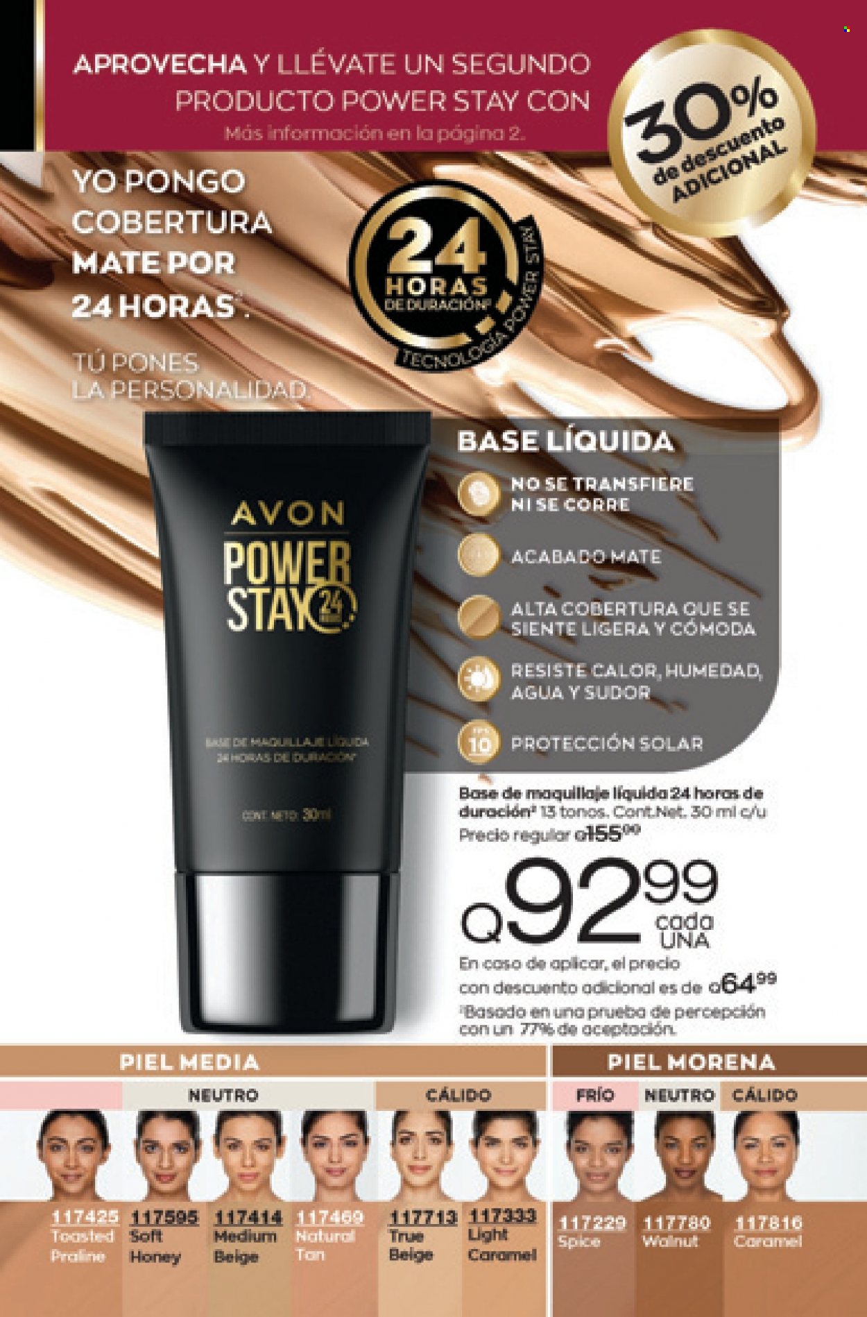 Catálogo Avon. Página 9