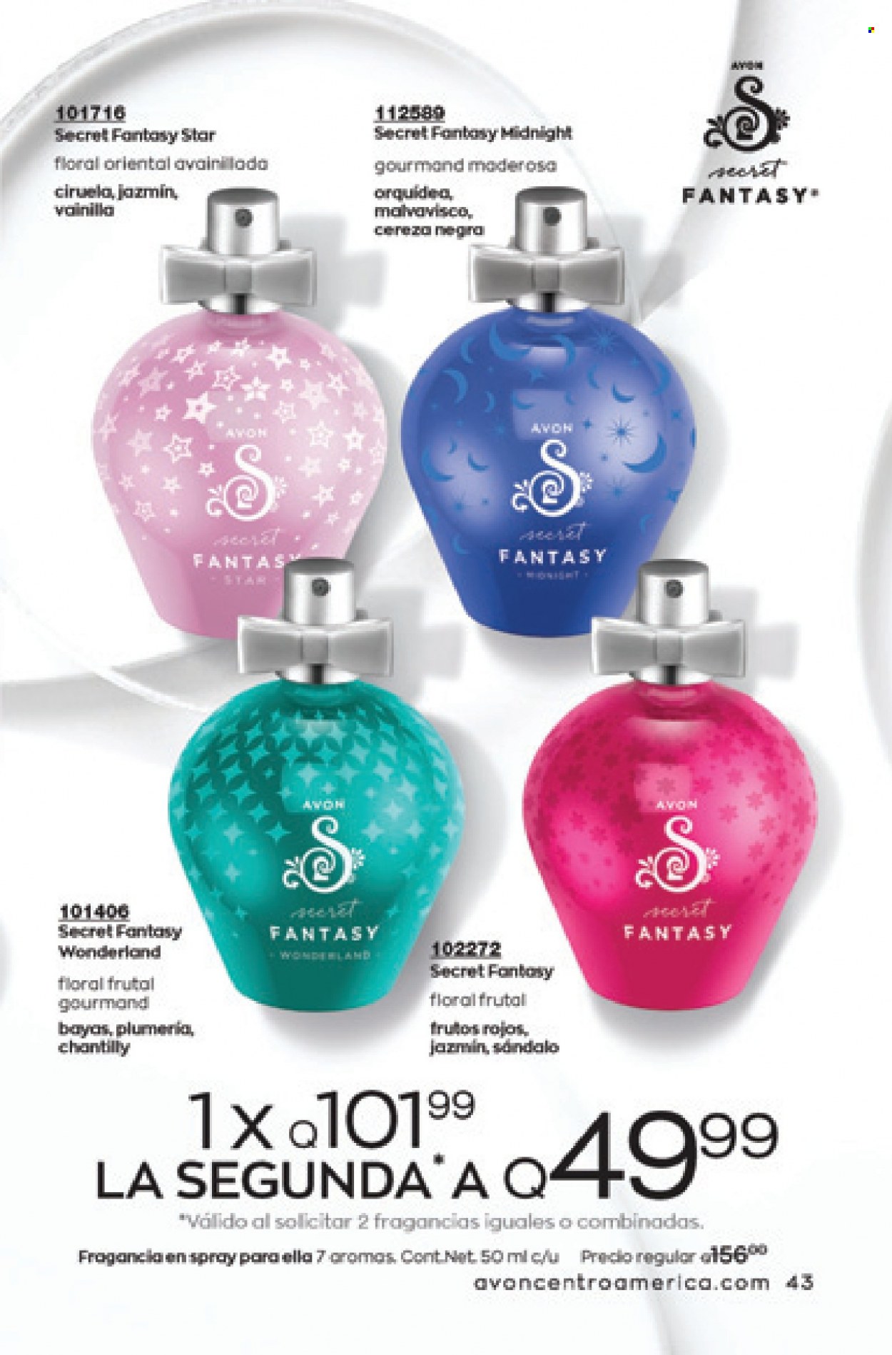 Catálogo Avon. Página 43