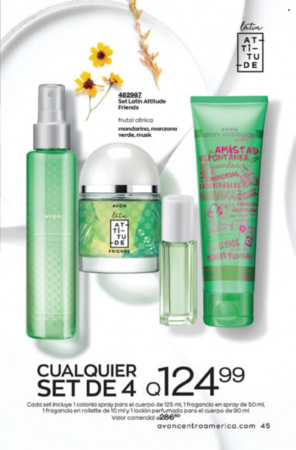 Catálogo Avon. Página 45