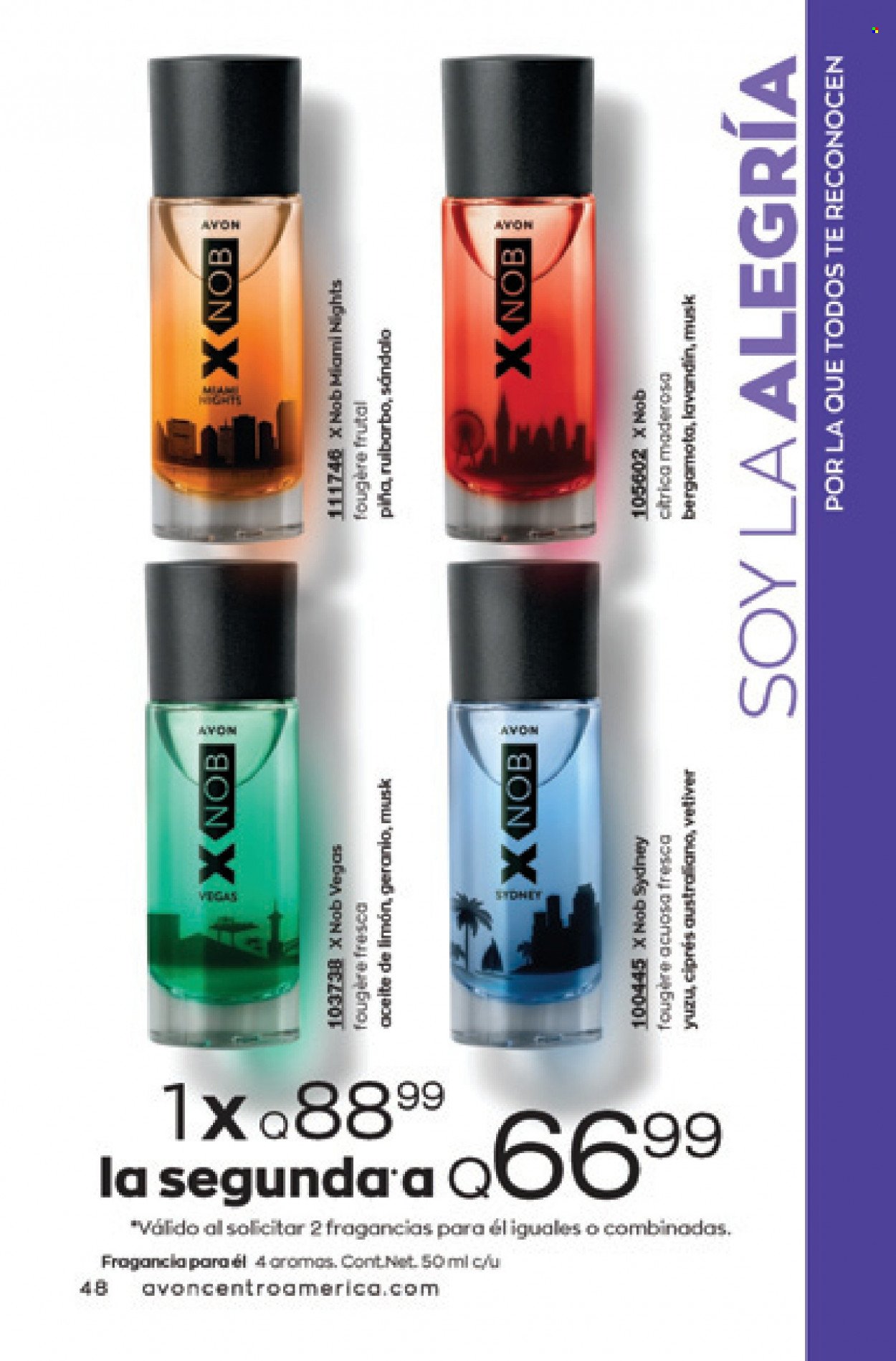 Catálogo Avon. Página 48
