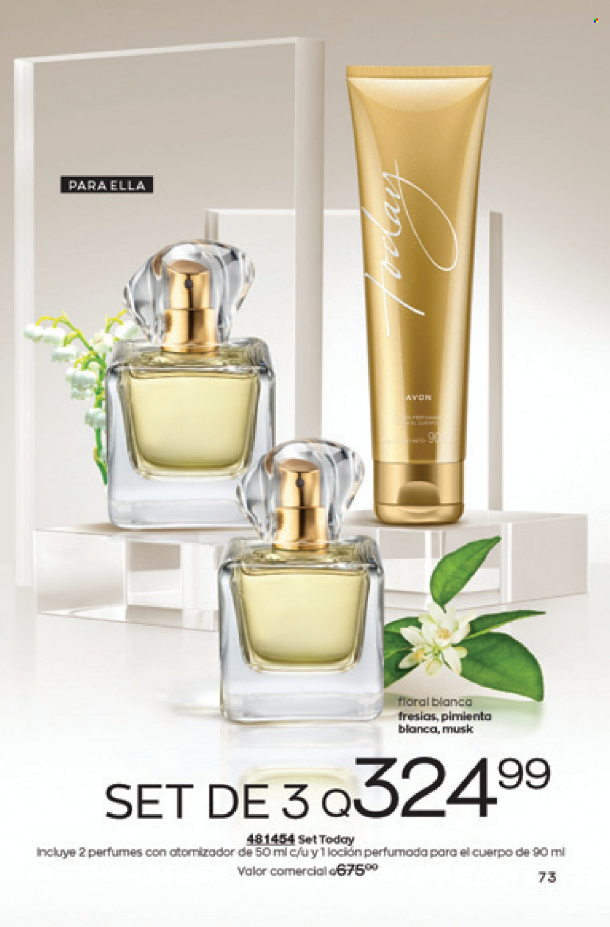 Catálogo Avon. Página 73