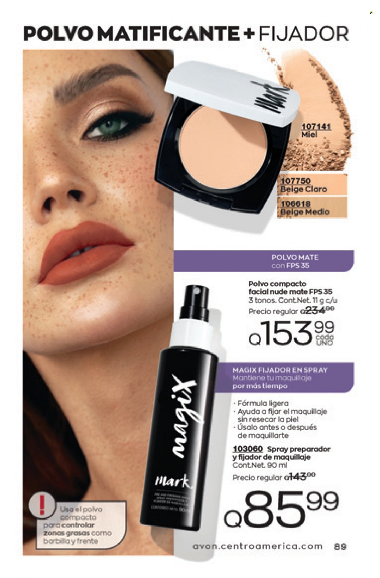 Catálogo Avon. Página 89