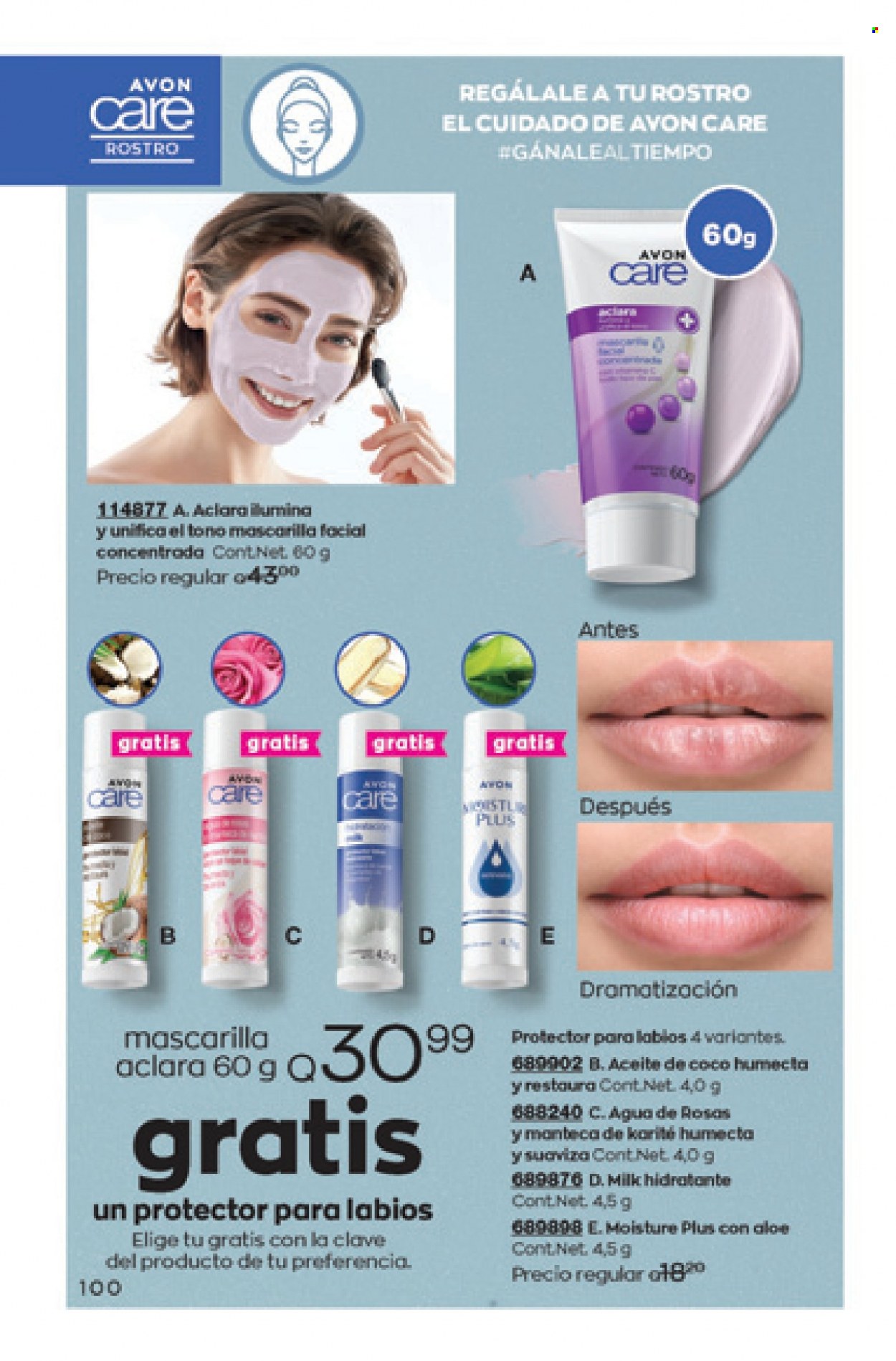 Catálogo Avon. Página 100