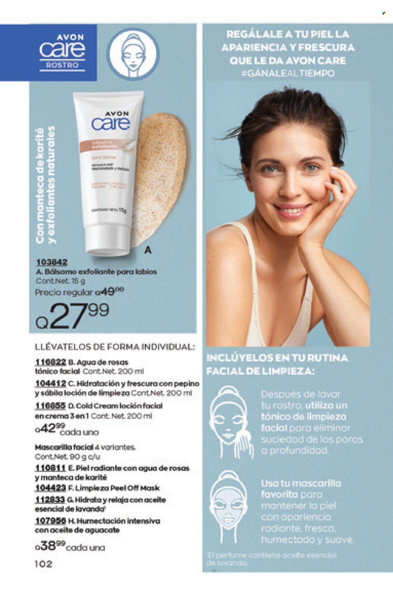 Catálogo Avon. Página 102