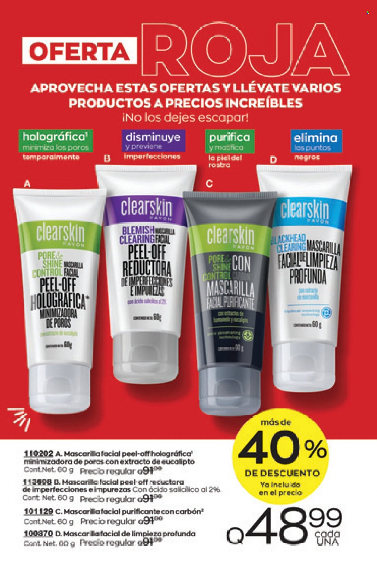 Catálogo Avon. Página 169