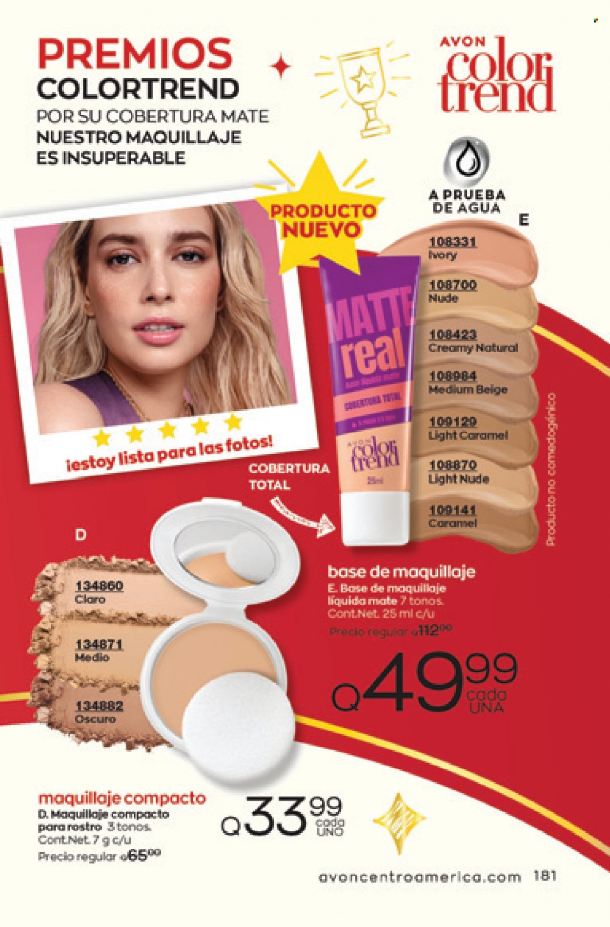 Catálogo Avon. Página 181