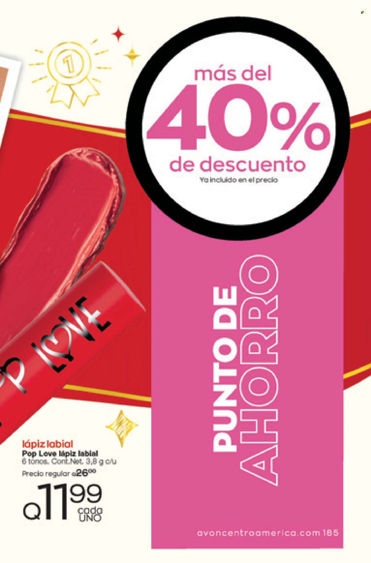 Catálogo Avon. Página 185