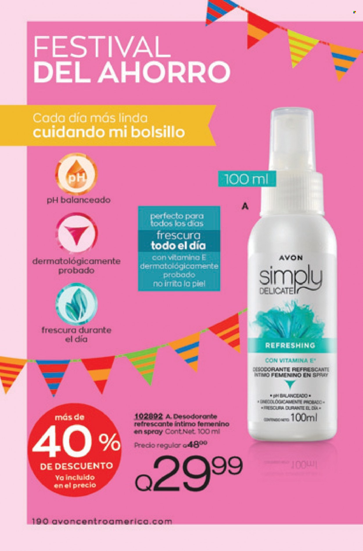 Catálogo Avon. Página 190