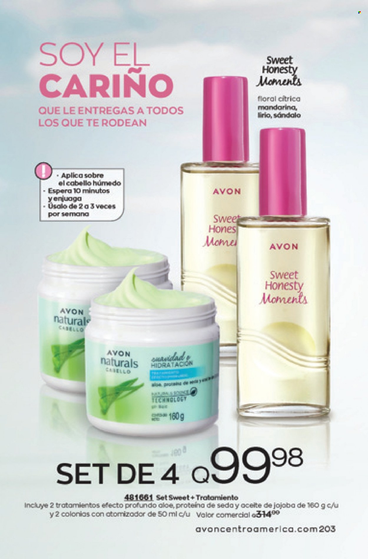Catálogo Avon. Página 203