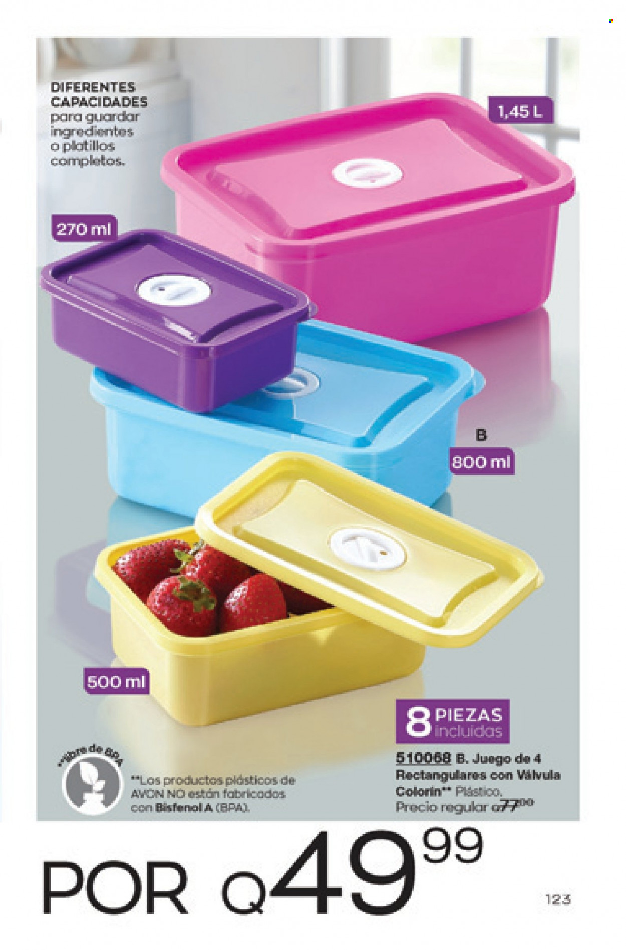 Catálogo Avon. Página 123