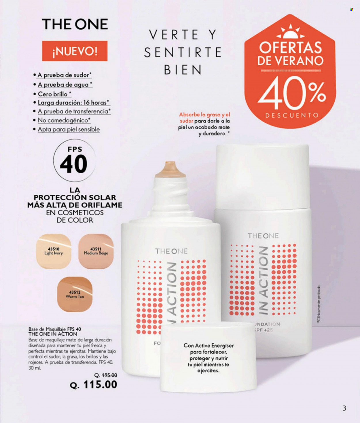 Catálogo Oriflame. Página 3
