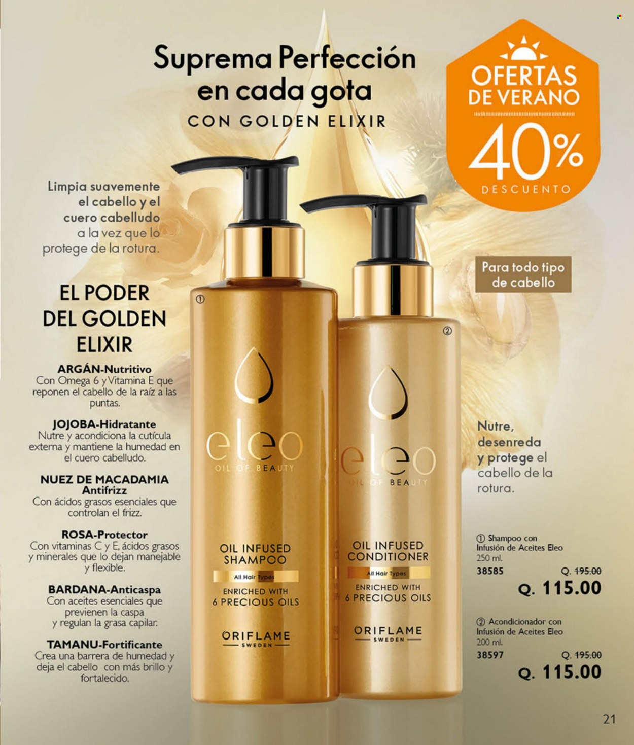 Catálogo Oriflame. Página 21