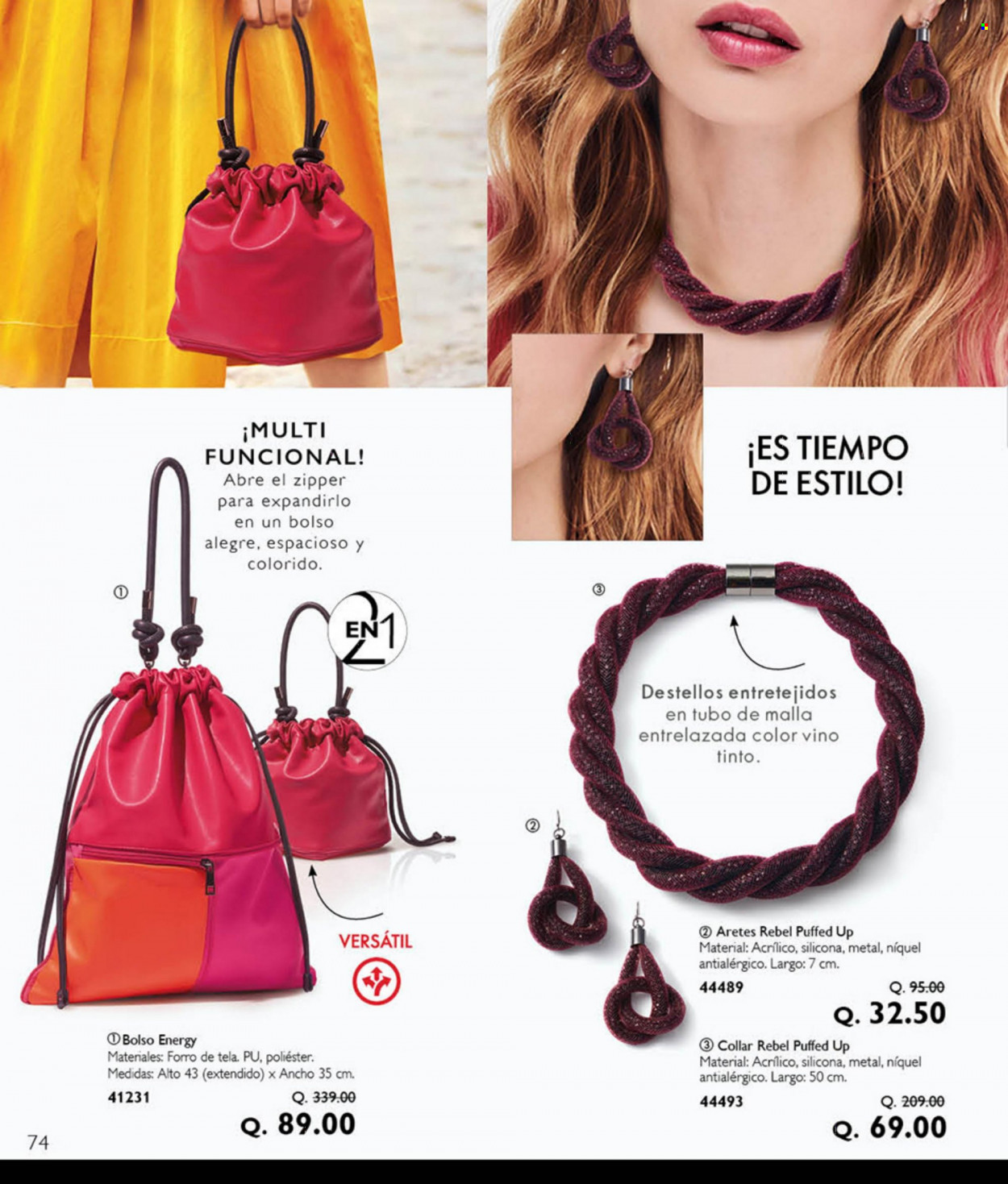 Catálogo Oriflame. Página 74