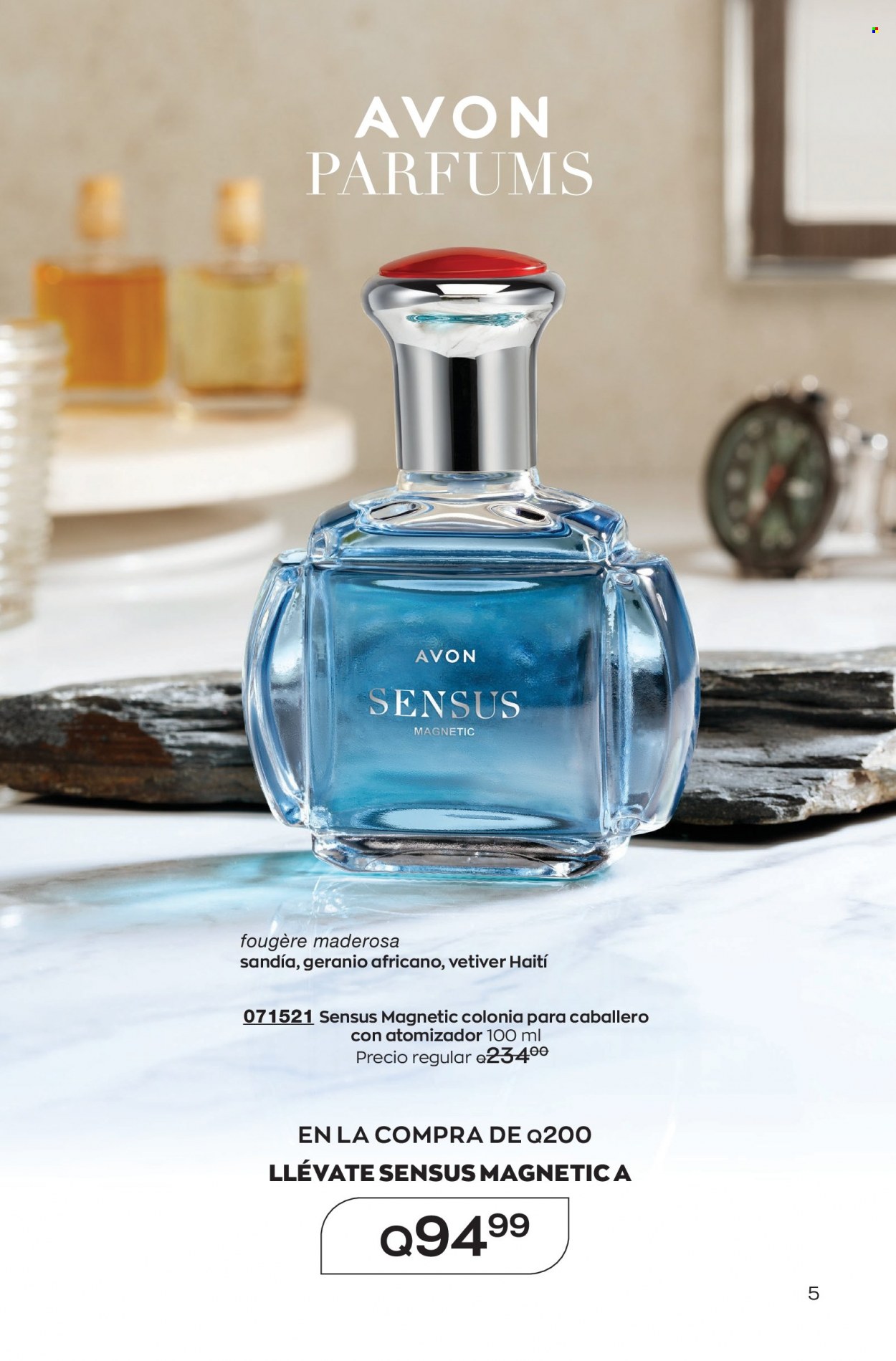 Catálogo Avon. Página 5