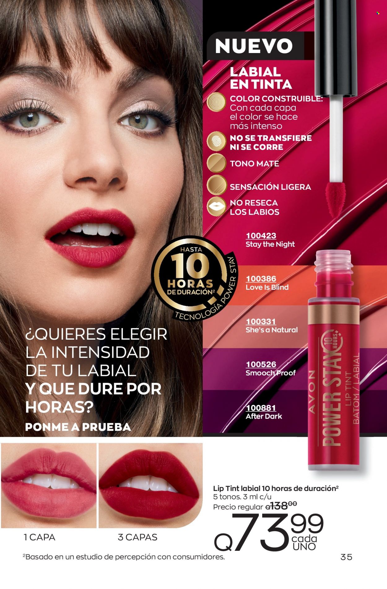Catálogo Avon. Página 35