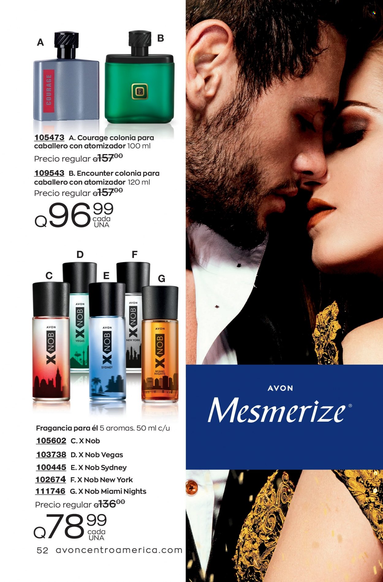 Catálogo Avon. Página 52