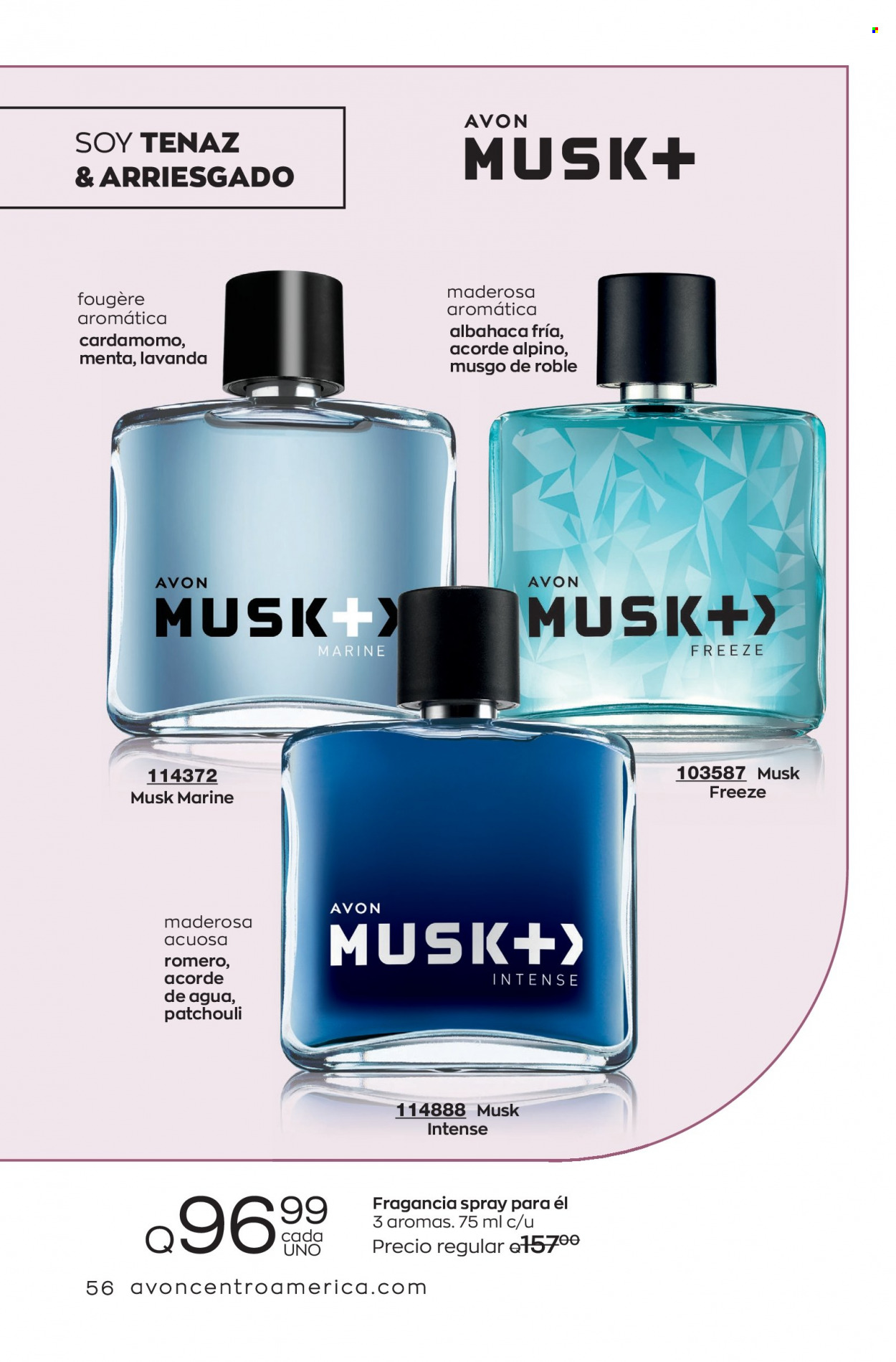 Catálogo Avon. Página 56