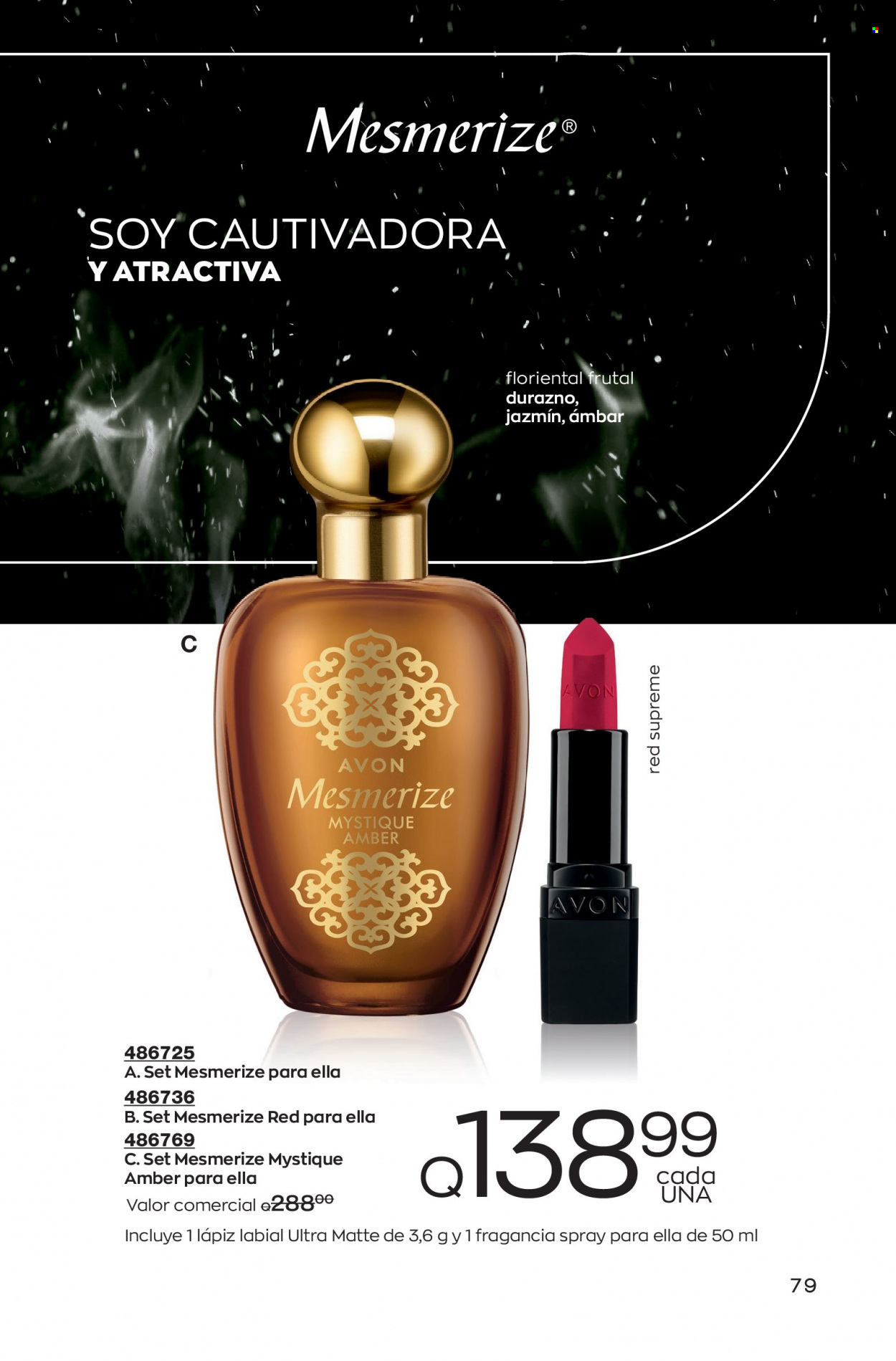 Catálogo Avon. Página 79