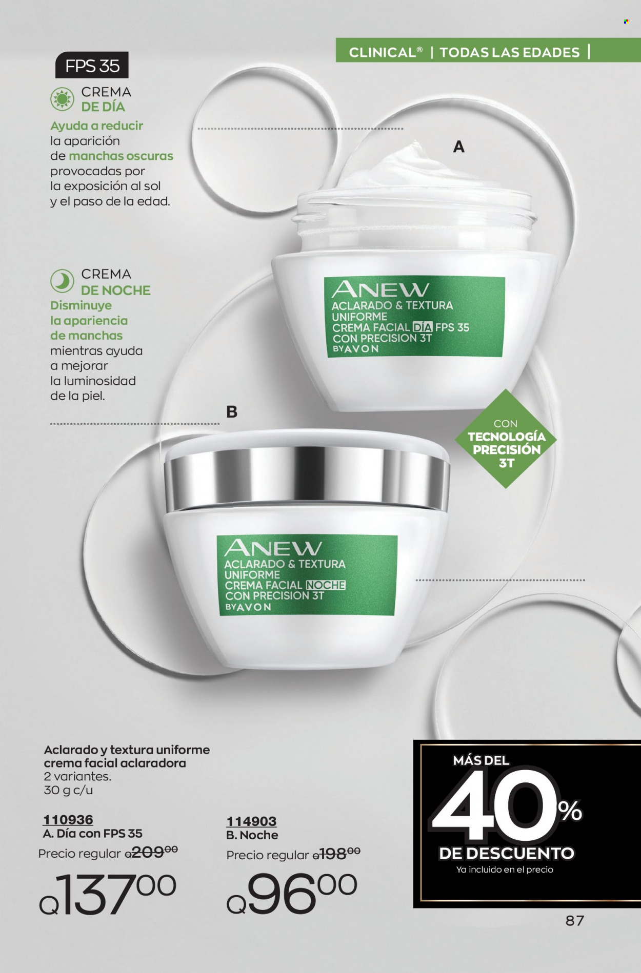 Catálogo Avon. Página 87