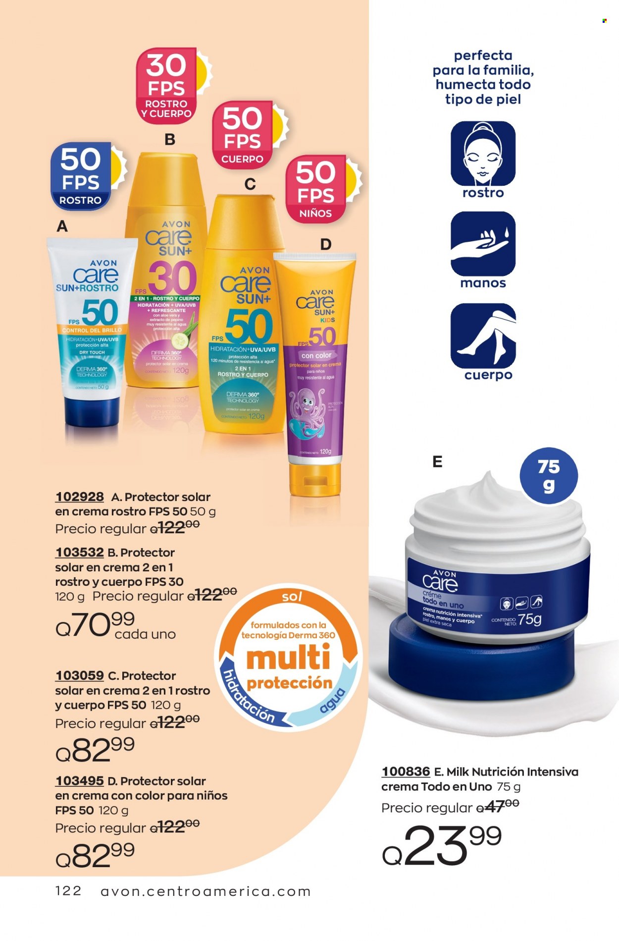 Catálogo Avon. Página 122