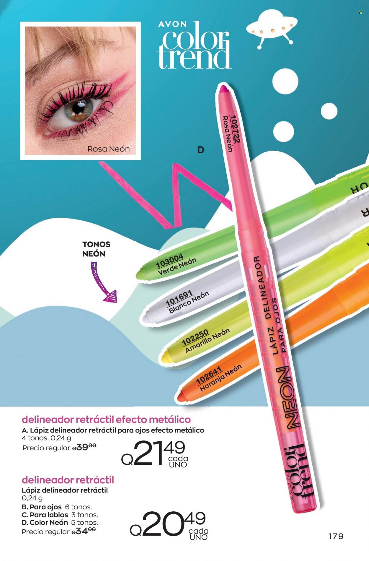 Catálogo Avon. Página 179