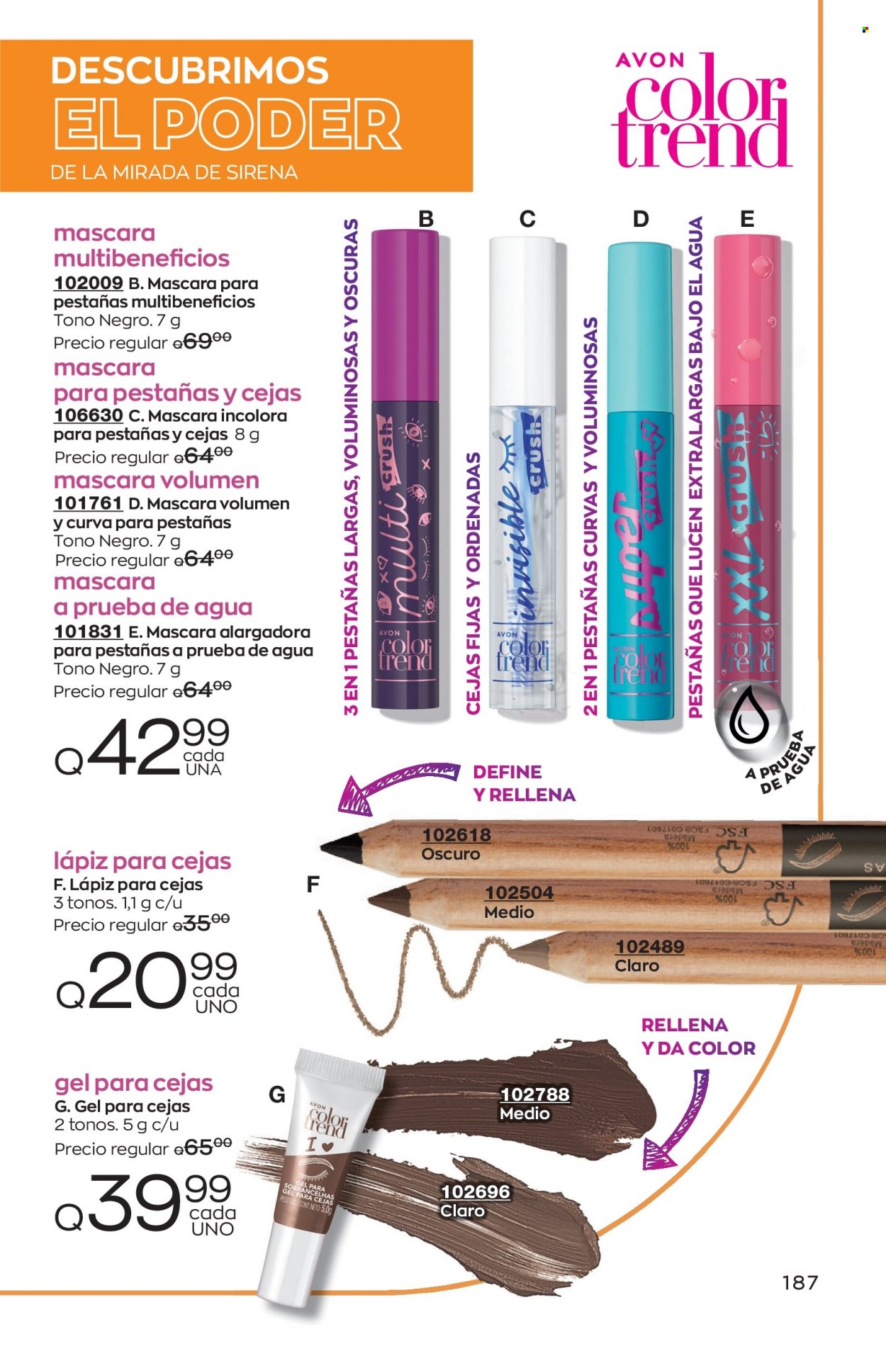Catálogo Avon. Página 187