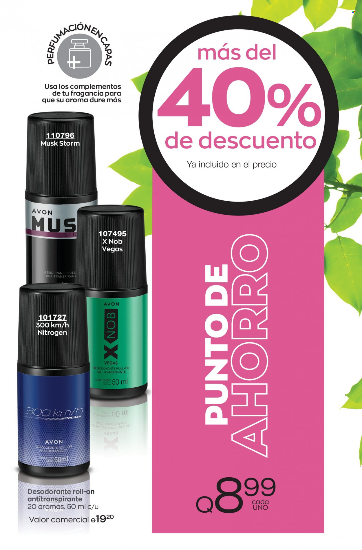 Catálogo Avon. Página 195