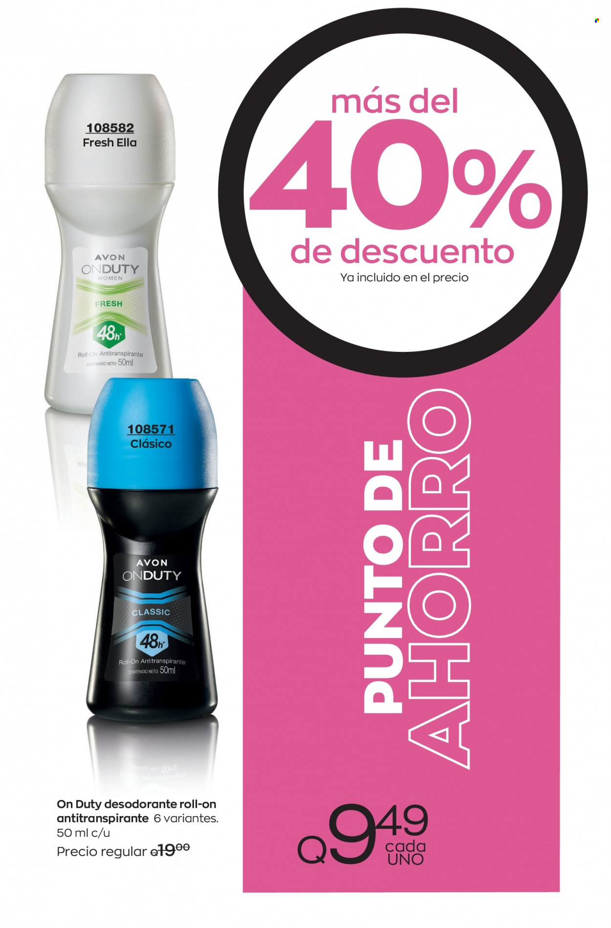 Catálogo Avon. Página 199