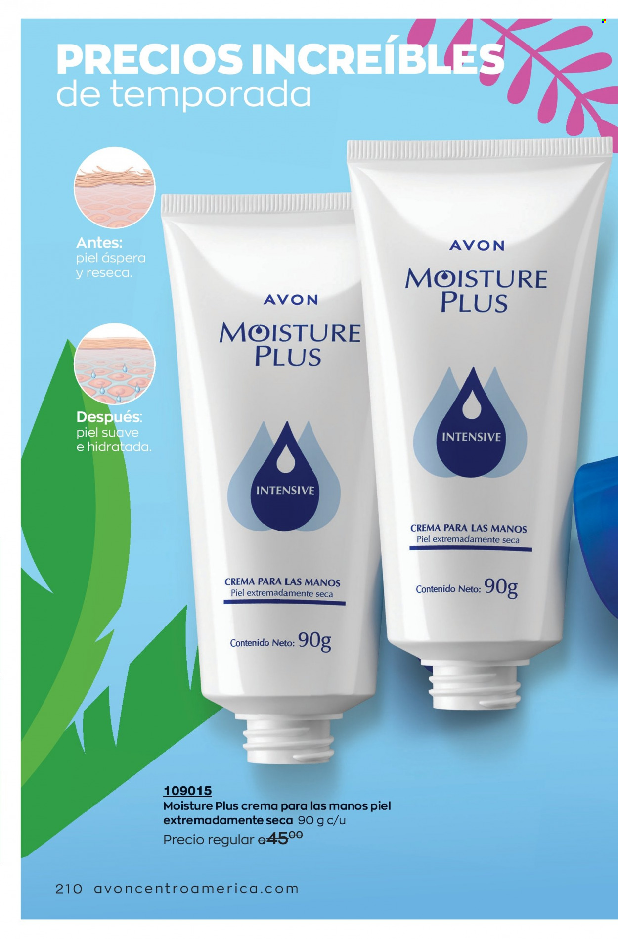 Catálogo Avon. Página 210
