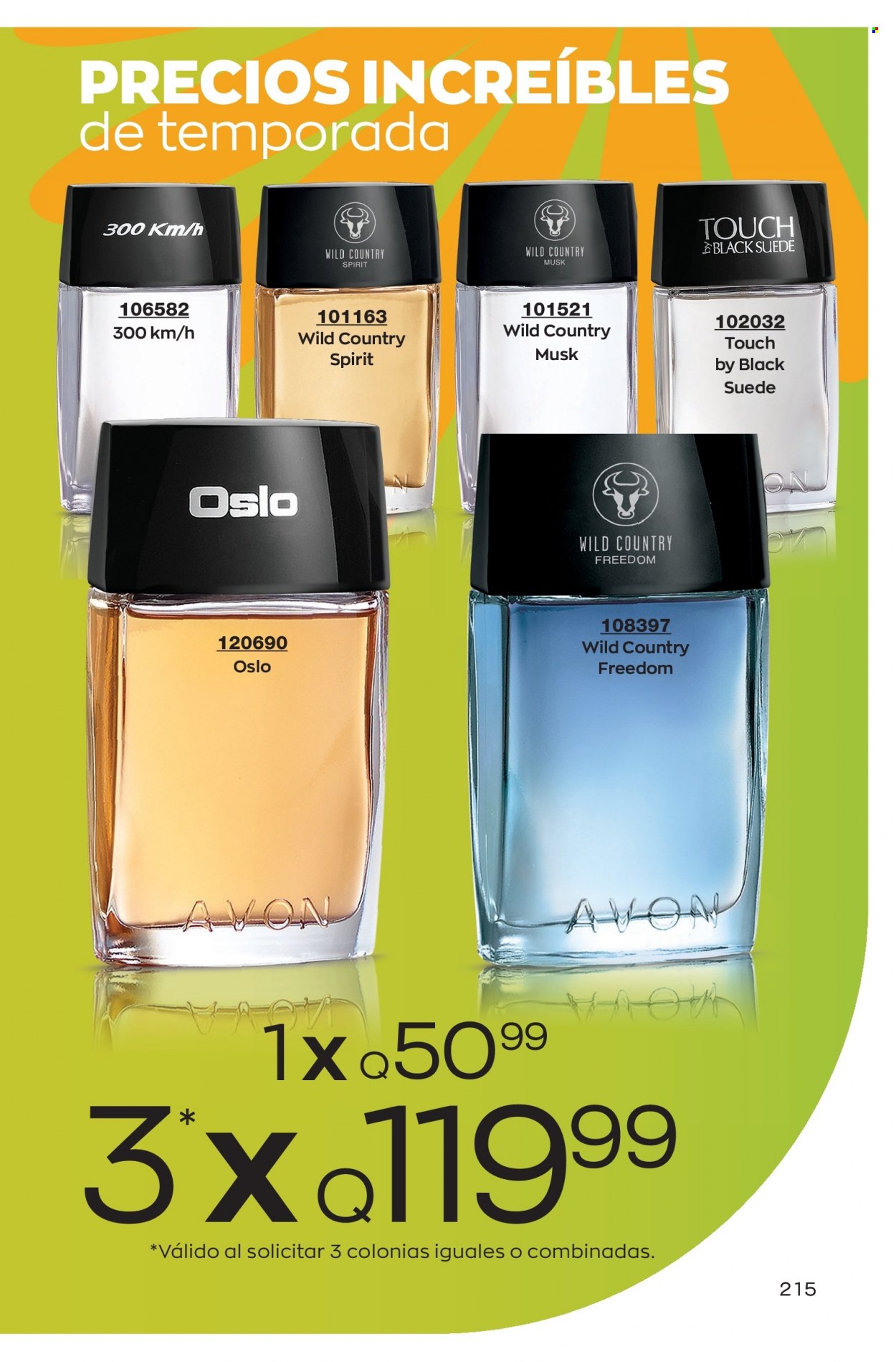 Catálogo Avon. Página 215