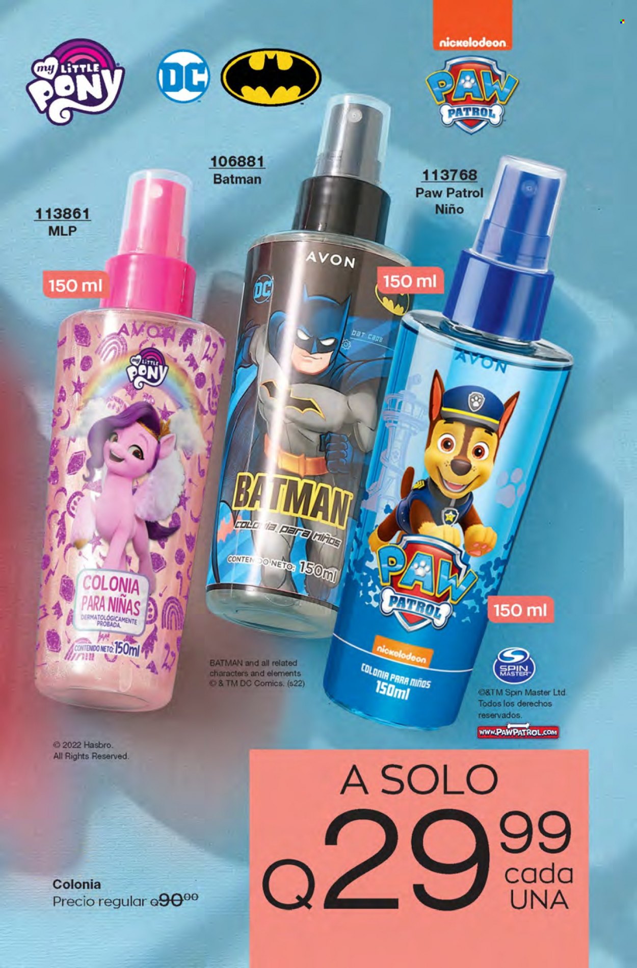 Catálogo Avon. Página 3