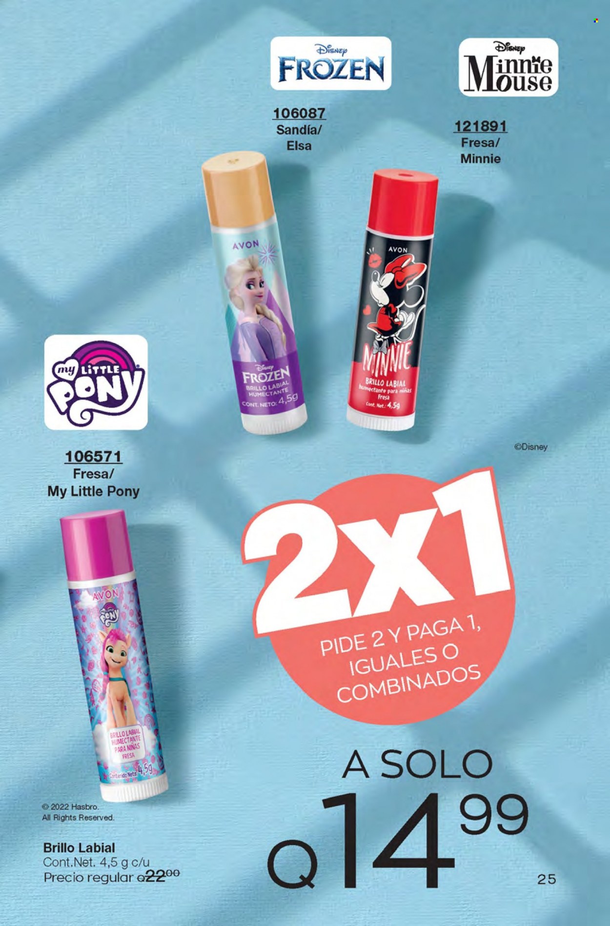 Catálogo Avon. Página 25