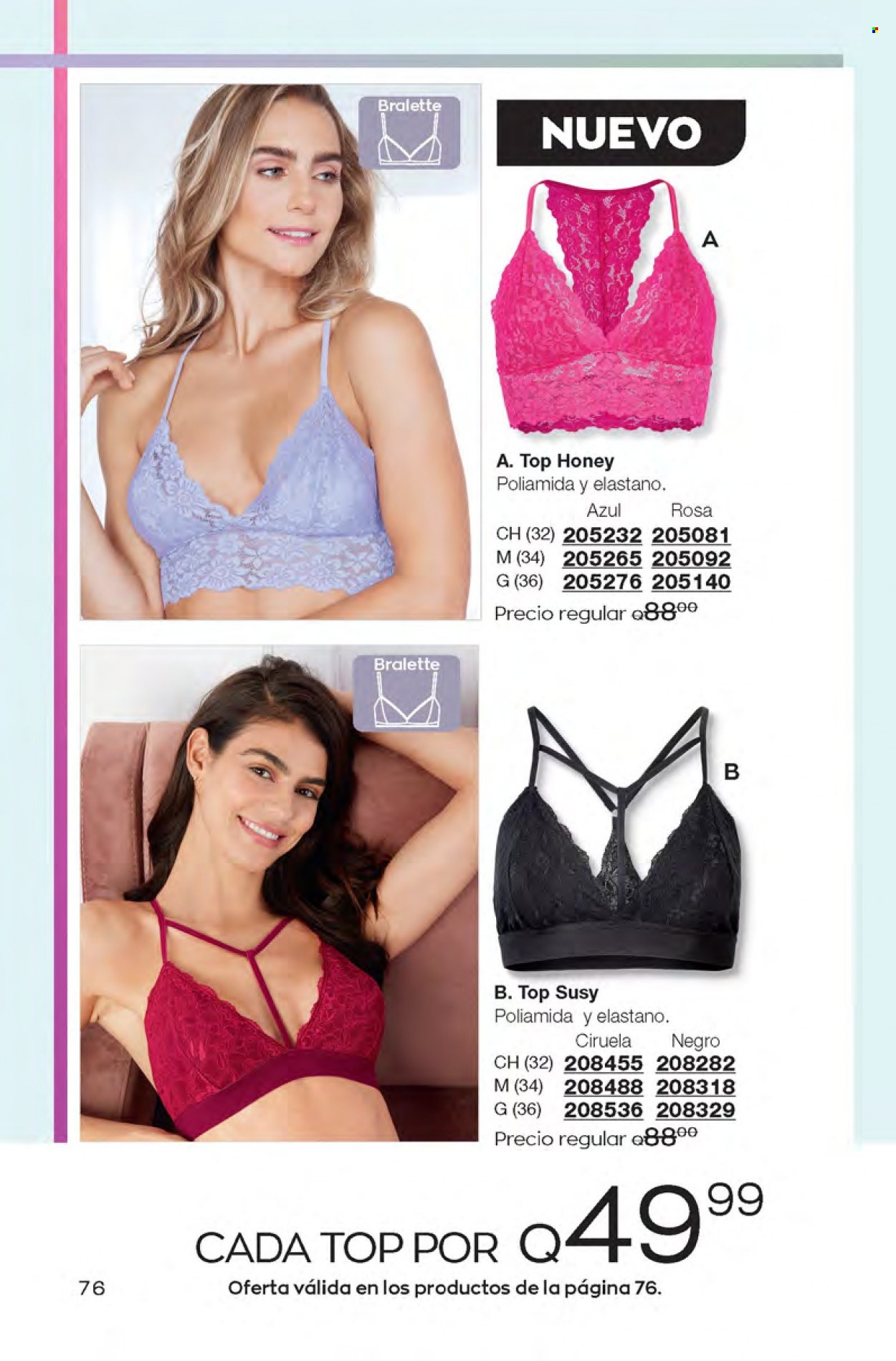 Catálogo Avon. Página 76