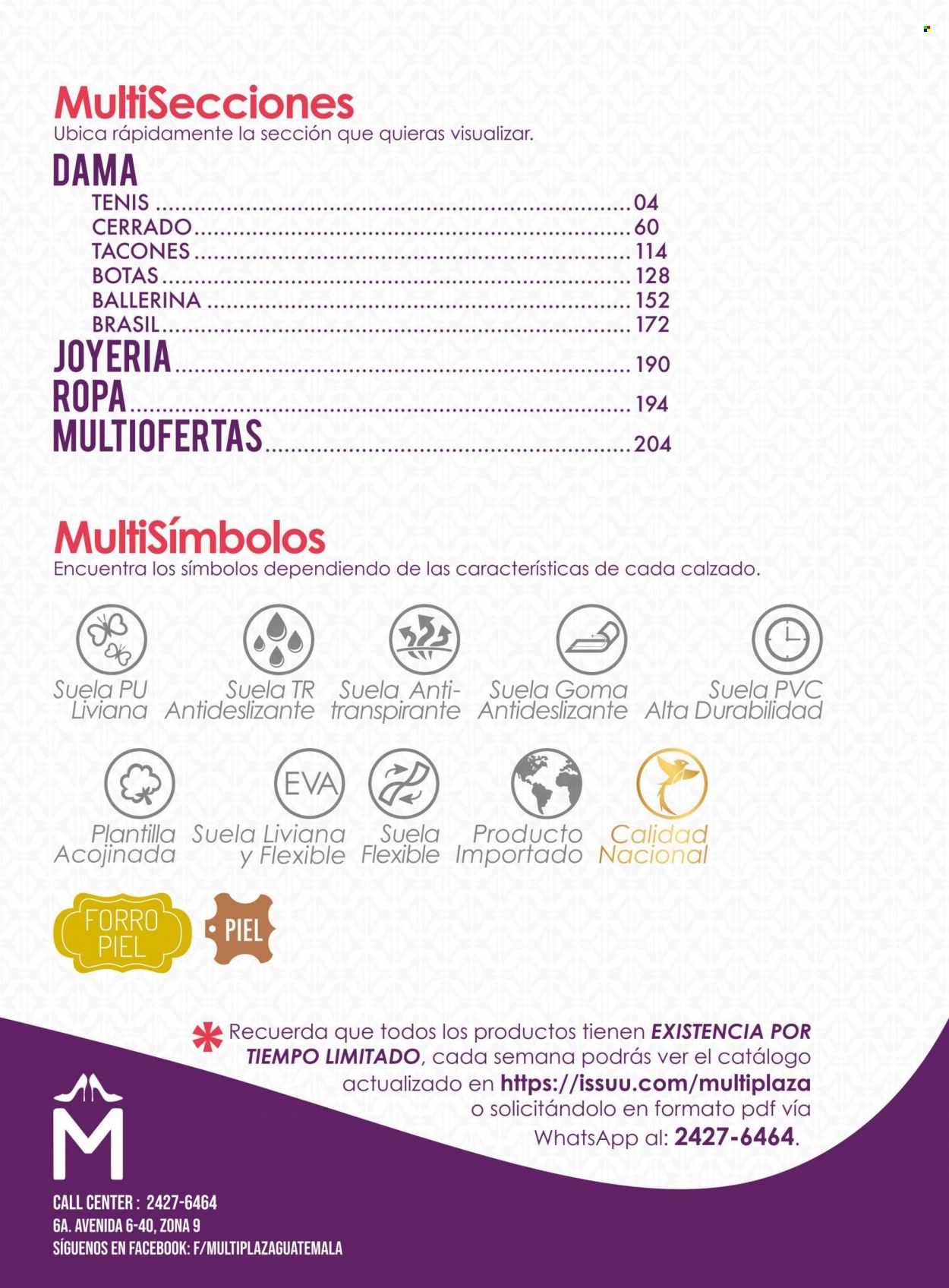 Catálogo Multimodas. Página 2