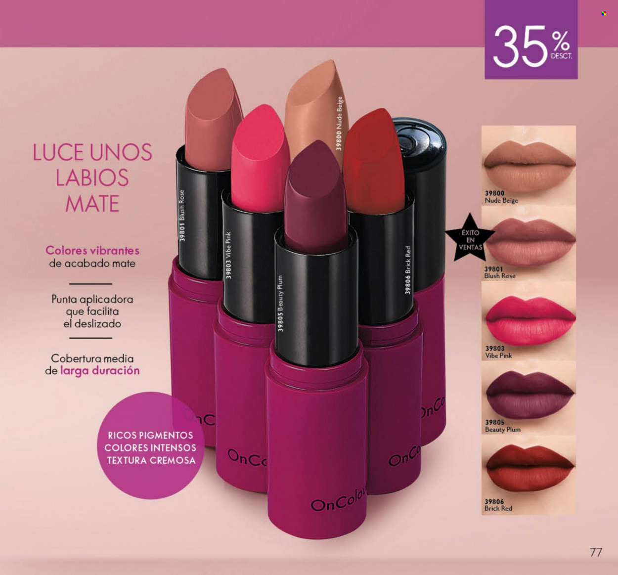 Catálogo Oriflame. Página 74