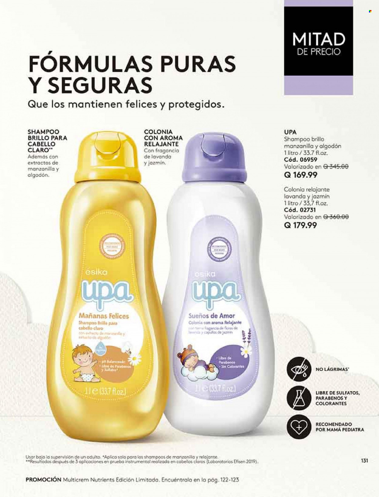 thumbnail - Folleto actual Ésika - Ventas - champú, shampoo. Página 143.