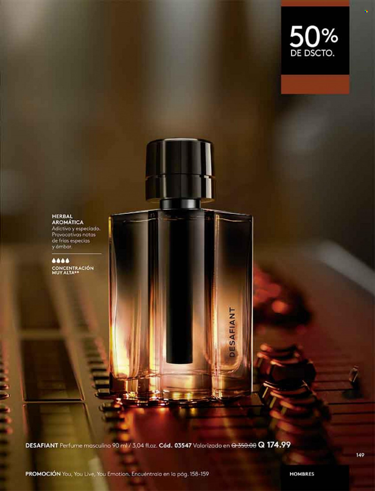 thumbnail - Folleto actual Ésika - Ventas - perfume. Página 161.