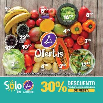 Folleto actual Supermercados La Torre - 10.3.2022 - 16.3.2022.