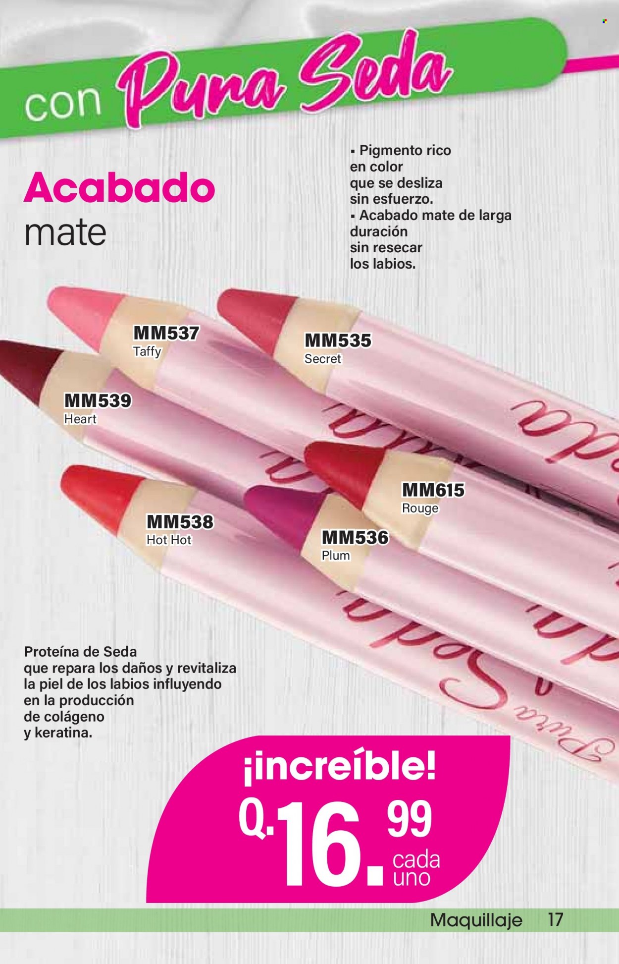 Catálogo Arabela. Página 17