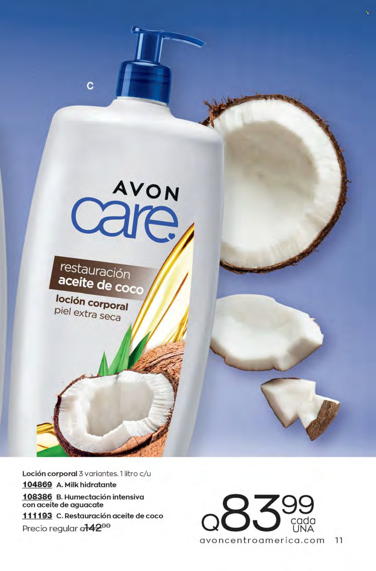 Catálogo Avon. Página 11