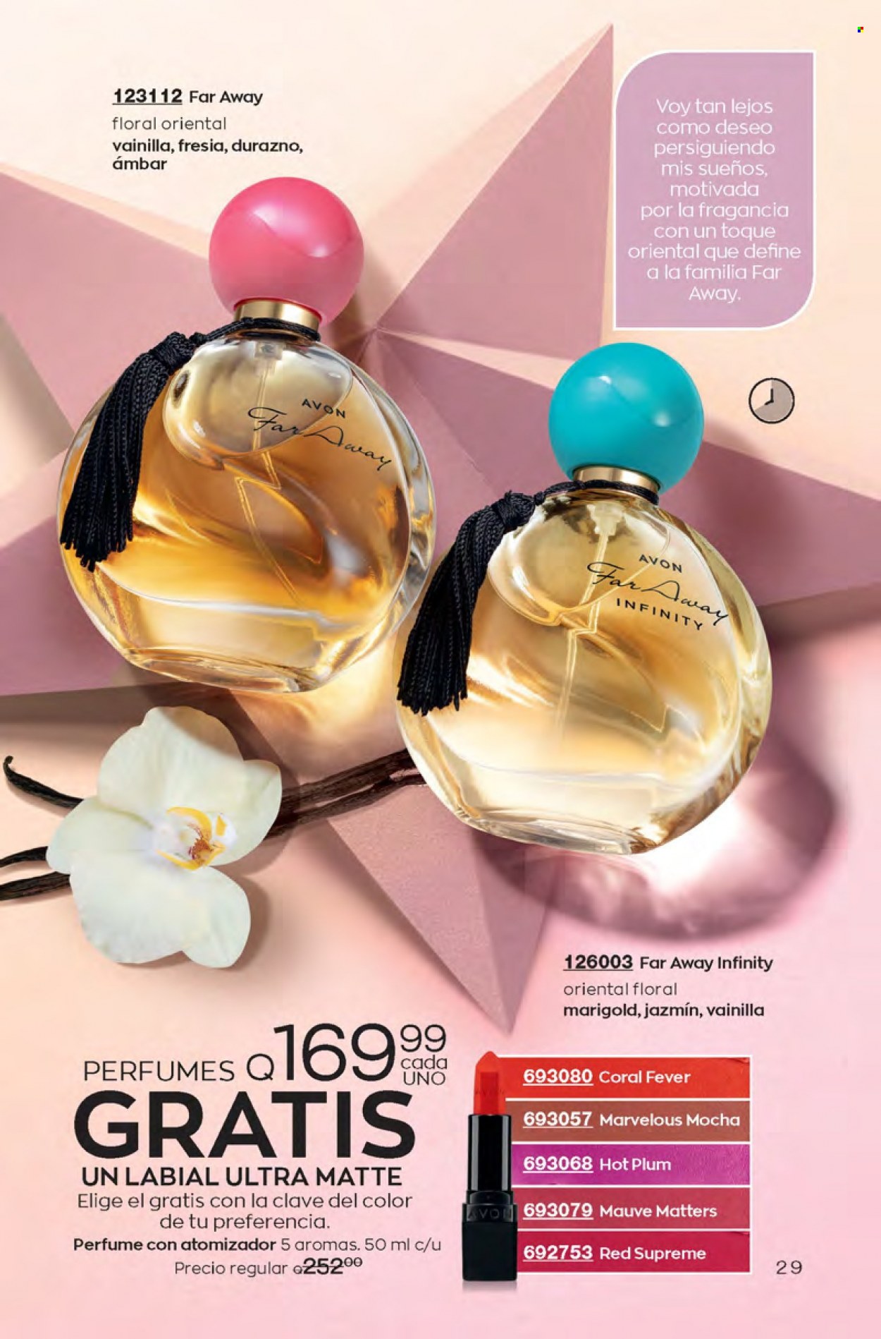 Catálogo Avon. Página 29
